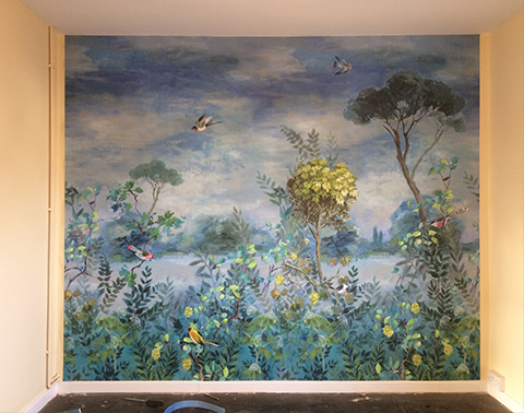 Lizzie Wells Decorating - Wallpaper Mural