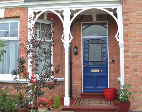 Lizzie Wells Decorating - Exterior Porch - Bexhill, Sussex